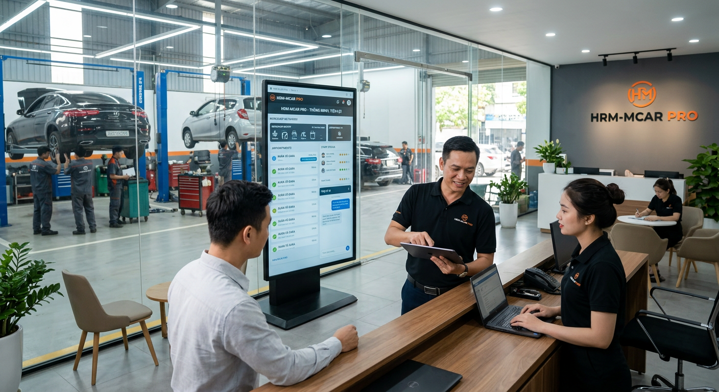 VẬN HÀNH GARA ?