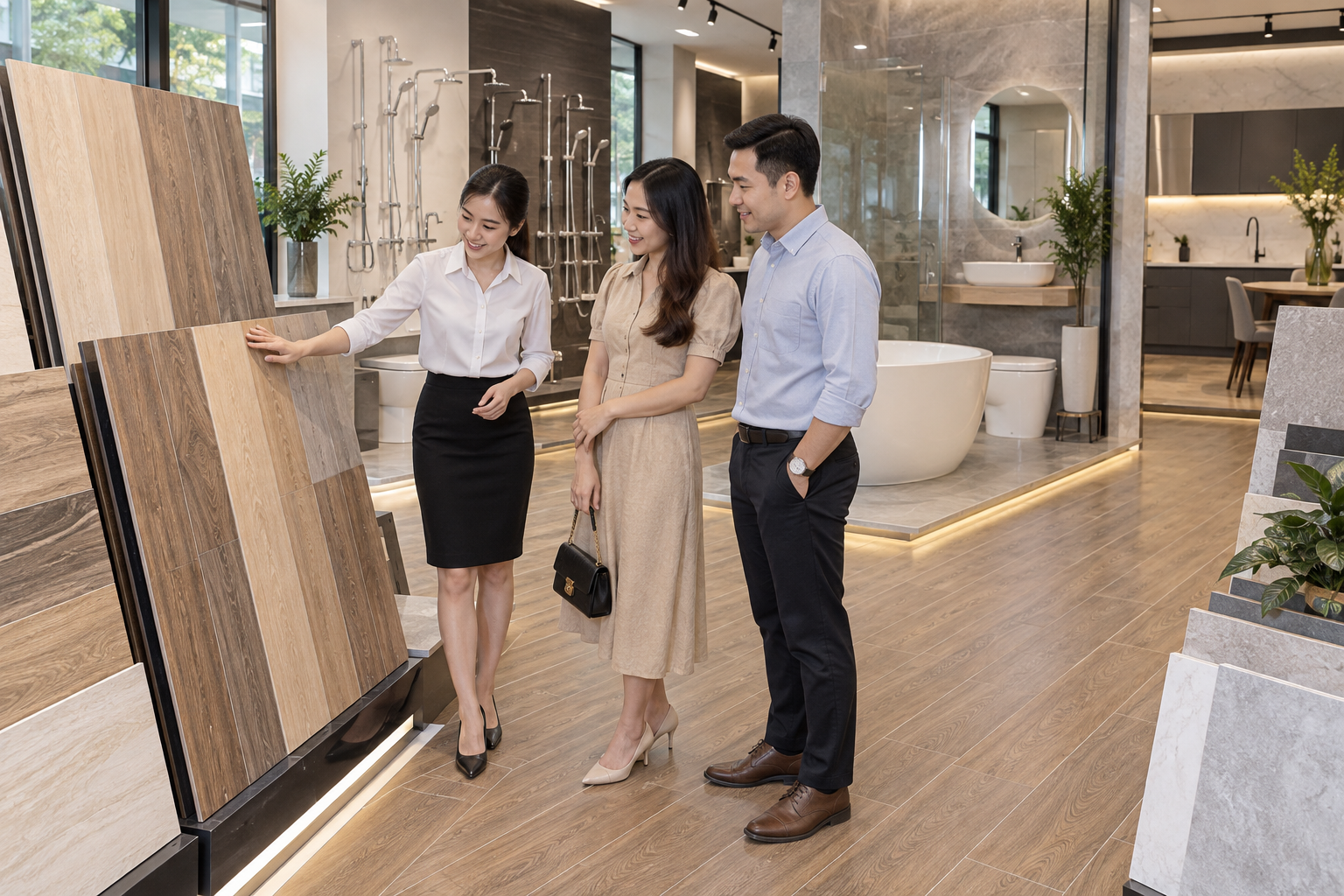Gạch giả gỗ giá bao nhiêu? Cách tính chi phí và chọn mua