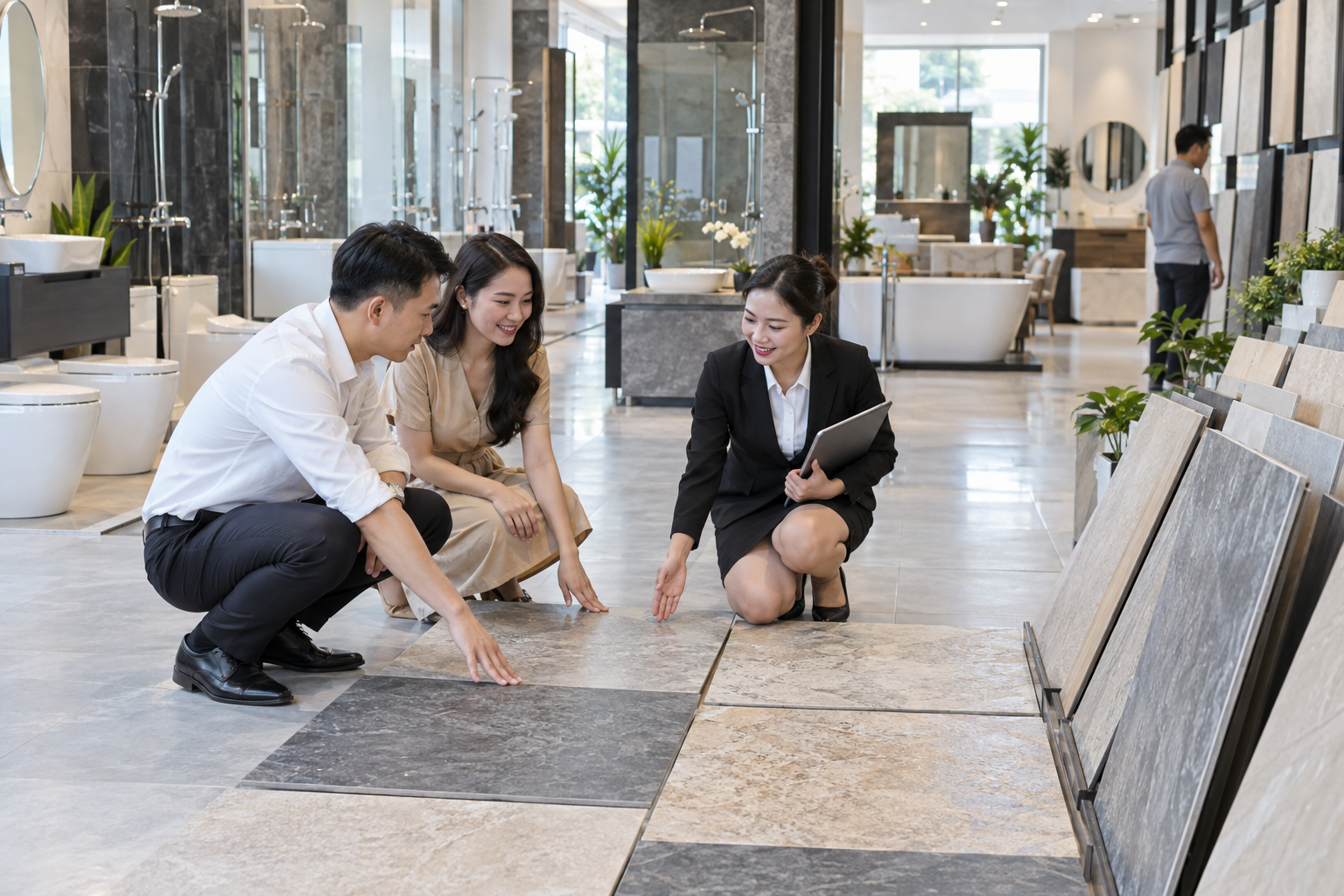 Gạch lát sân chống trượt: Cách chọn bền đẹp và an toàn