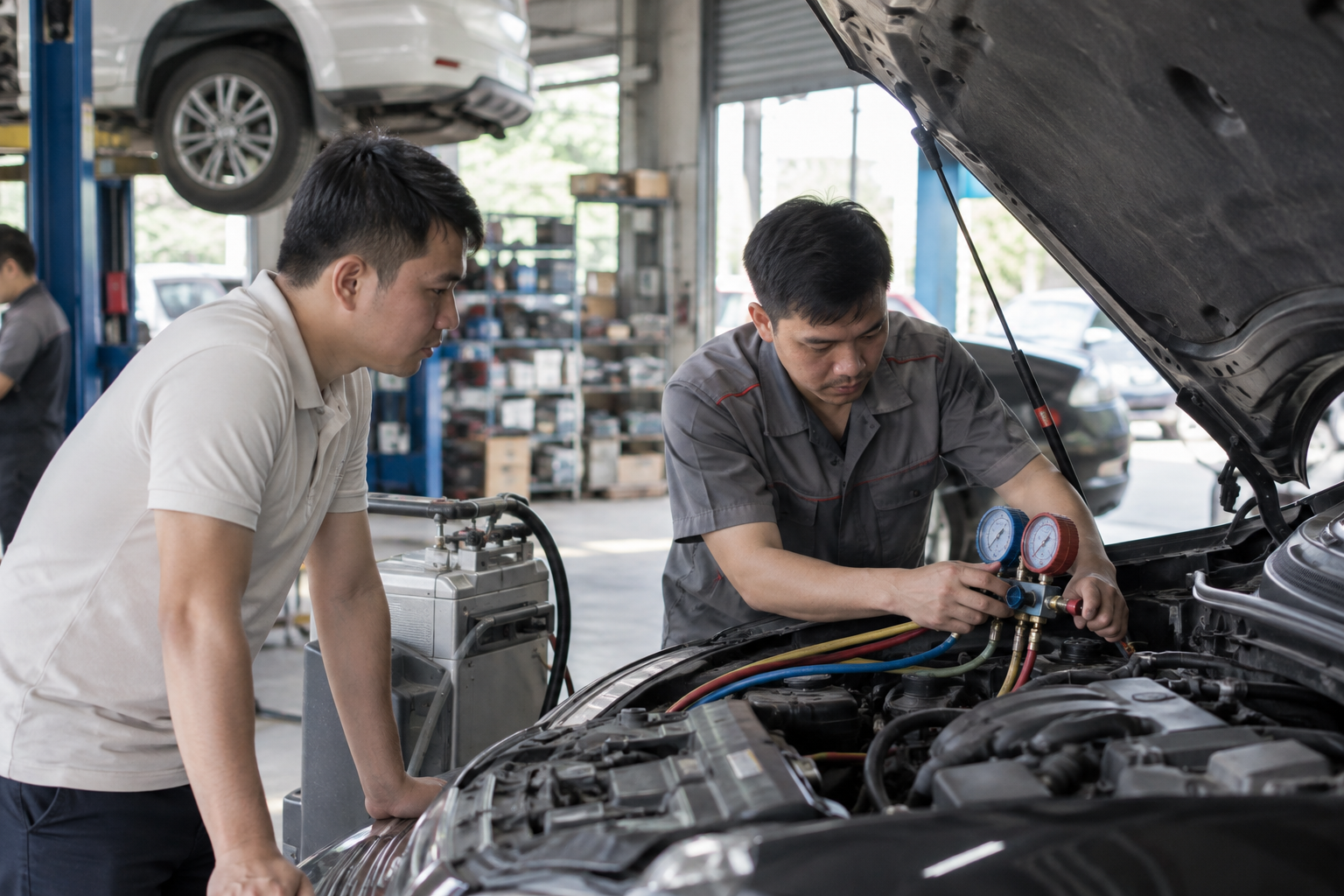 Sửa điều hòa ô tô giá bao nhiêu? Cách dự trù chi phí sửa