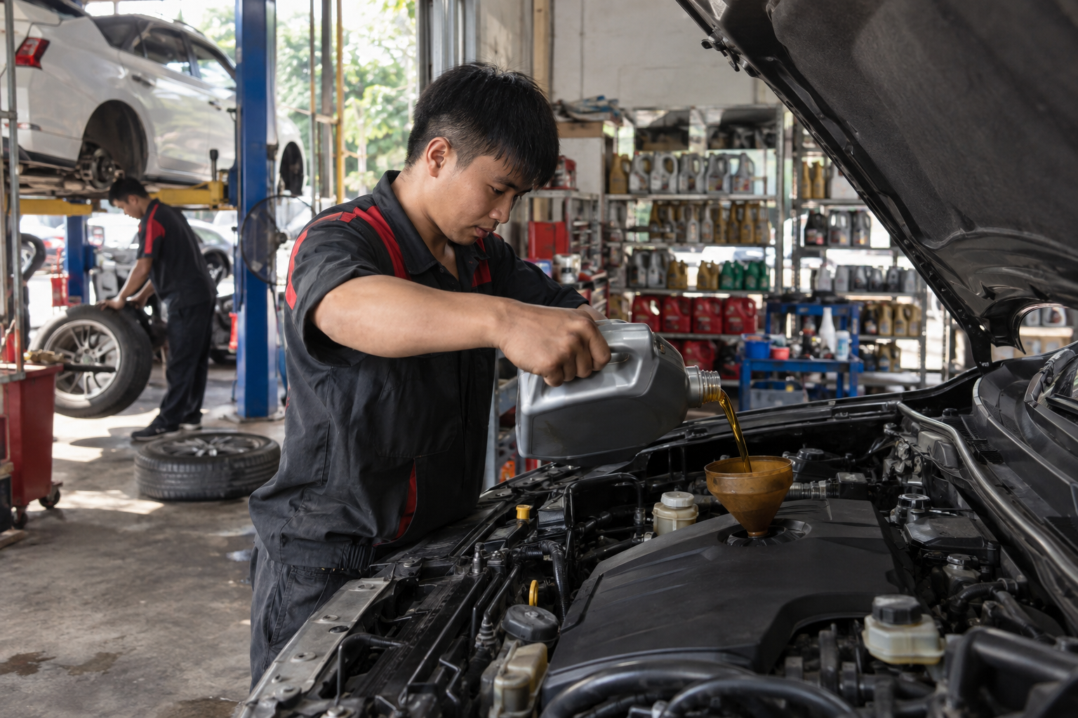 Thay dầu ô tô giá bao nhiêu? Cách tính chi phí đúng cho xe
