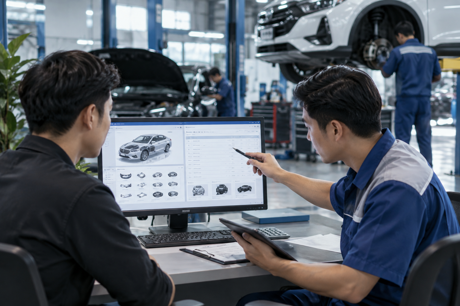 Phần mềm báo giá sửa chữa ô tô Mcar Pro