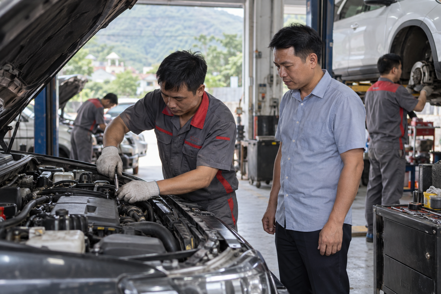 Hướng dẫn bảo dưỡng ô tô định kỳ cho chủ xe tại Nghệ An