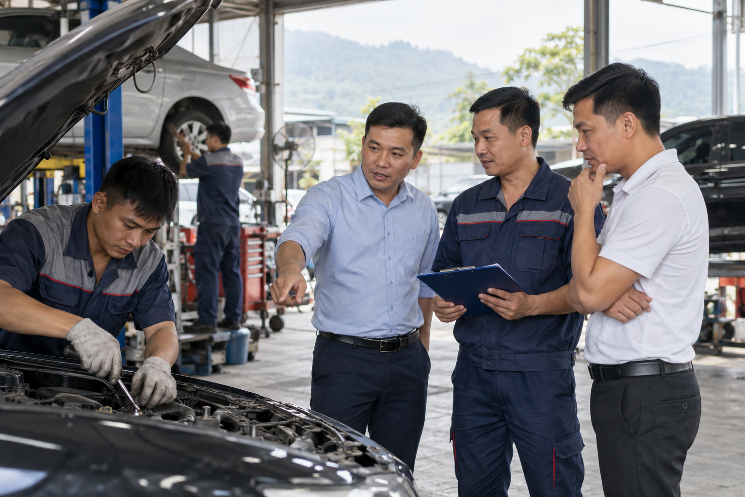 Cách chọn gara sửa chữa ô tô uy tín gần đây tại Nghệ An