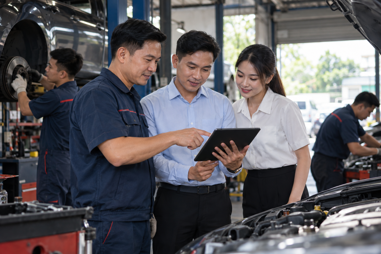 AI chăm sóc khách hàng gara ô tô: Hướng dẫn triển khai